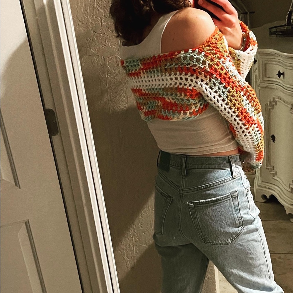 Crochet crop top